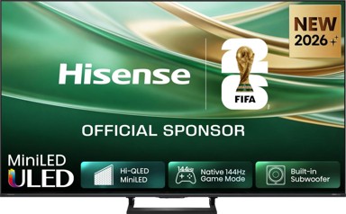 HISENSE ULED Mini LED TV 65E8S, 65", 4K UHD, Smart TV, VIDAA OS